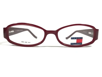 Monturas de gafas Tommy Hilfiger TH3077 BU rojas rectangulares borde completo 52-17-135 Foto 1 de 4
