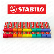 Stabilo Legend Coloured Mars Erasers Plastic Rubber erasers -Pack of 20 erasers