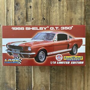 Lane Exact Detail 1/18 Diecast 1966 Red Ford Mustang Shelby GT 350 Limited
