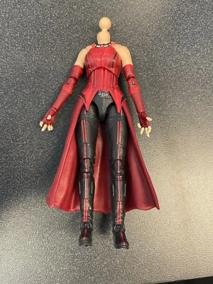 Marvel Legends 6" SCARLETT WITCH BODY & HANDS ONLY (MINT) (DISNEY+) WANDA VISION - Image 1 of 3