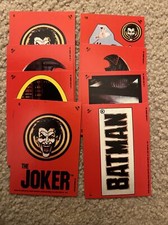 (8) 1989 Topps Batman Stickers 