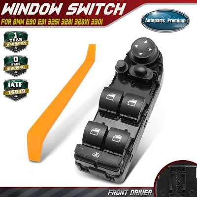 Interruptor de ventana eléctrica delantero izquierdo bmw e90 e91 325i 328i 328xi 330i 335i 335xi Foto 1 de 4
