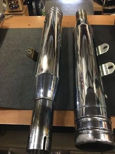 Harley Davidson Screamin Eagle mufflers with end caps #80220-02A - Picture 1 of 1