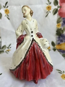 Vintage Royal Doulton “The Ermine Coat” Figurine HN1981, C. 1945 - Picture 1 of 8