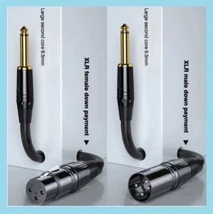 3,5 mm auf Mini-XLR-Buchse Stereo-Audiokabel 3,5mm auf 6,35mm XLR aufio kabel 1M - Bild 1 von 12