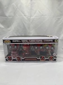 Funko Pop! Deadpool 4-Pack (Special Edition) 30th Anniversary - Picture 1 of 6
