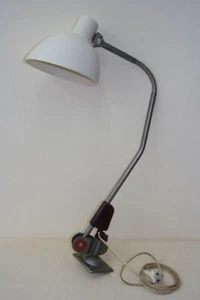 Old Desk Table Lamp 220V With Gooseneck Lamp Work - Picture 1 of 6