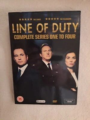 LINE OF DUTY: SEASON 1 - 4 ( DVD BOX SET LIKE NEW) - Image 1 of 2