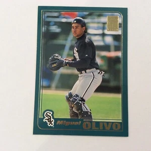 2001 Topps Traded T165 Miguel Olivo Chicago White Sox - Picture 1 of 2