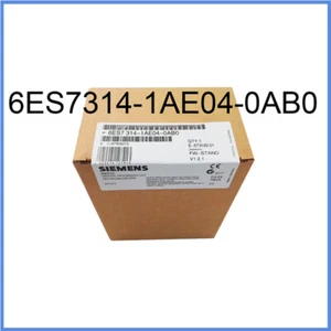 ONE Unopened Brand New In Box 6ES7314-1AE04-0AB0 6ES7 314-1AE04-0AB0 Siemens CPU - Picture 1 of 8