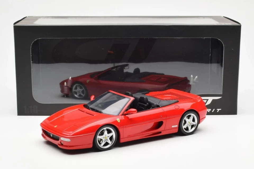 1994 FERRARI F355 SPIDER ROSSO CORSA 1:18 SCALE BY GT-SPIRIT GT453 - Image 1 of 4