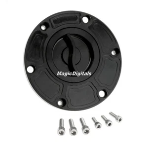 Keyless CNC Fuel Gas Tank Cap For Aprilia RS125 1993 1994 1995 1996 1997 1998 99 - Picture 1 of 4
