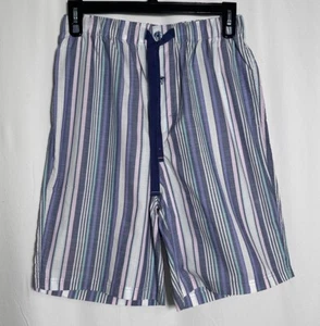 Roundtree Yorke Pajama Shorts Loungewear Men’s Large Tall / LT Cotton House Blue - Picture 1 of 10