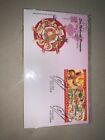 Malaysia 2017 fdc festival chinese food  3v+ ms miniature sheet first day cover