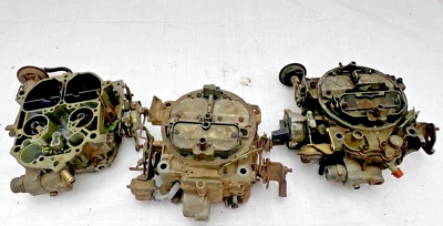 Carburador Quadrajet Rochester para camioneta Chevy GMC y lote de 4 carbohidratos de barril Foto 1 de 4