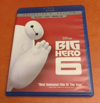 Big Hero 6 Blu-ray Ryan Potter  Scott Adsit  Maya Rudolph T.J. Miller Alan Tudyk - Image 1 of 4
