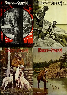 Forest & Stream Fishing Hunting Outdoor-1890  Old Magazines (1873-1922) on 3 DVD - Image 1 of 4
