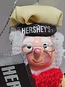 Hershey's Kurt S. Adler Elfo con Lanterna Caramelle Decorazione Natalizia con Etichette 1997 - Foto 1 di 4