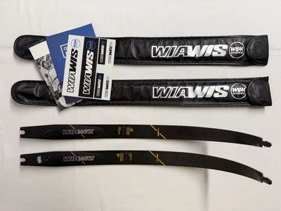 Win & Win WIAWIS MXT-10 Recurve Archery Bow Limbs - Medium - 44lbs - ILF Fitting - Image 1 of 4