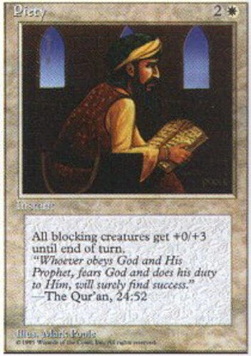 FBB Korean Piety ~ Moderately Played 4th Edition Fourth Foreign Black Border Sto - Image 1 of 1