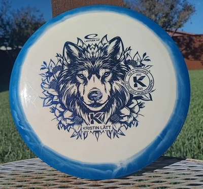 173g GRACE K LATT 2X Orbit Grand Plastic DISC GOLF Distance Driver - Image 1 of 2