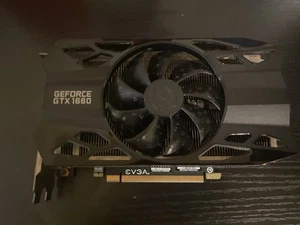 EVGA GeForce GTX 1660 Black, 6GB GDDR5, 06G-P4-1160-KR. READ DESCRIPTION AS IS! - Picture 1 of 12