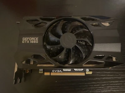 EVGA GeForce GTX 1660 Black, 6GB GDDR5, 06G-P4-1160-KR. READ DESCRIPTION AS IS! - Image 1 of 4
