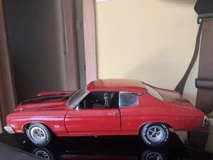 Matchbox Models Of Yesteryear 1970 Chevrolet Chevelle SS 454 Red 1:43 Scale - Picture 1 of 10