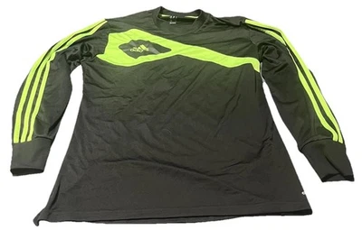 Camiseta Adidas Para Hombre Mediana ClimaCool Portero Camiseta Acolchada Brazos Fútbol Atlético Foto 1 de 4