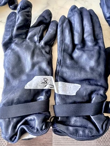 1x MK2 Extreme Cold Black Leather Combat Biker Gloves. Gebraucht (Größe 8) Klasse C - Bild 1 von 2