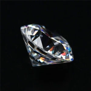 2.00 Ct White Diamond Lab-Grown Certified Round Cut CVD Loose VVS1 Gemstone NV24 - Picture 1 of 12