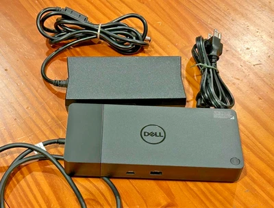 Dell USB-C Docking Station WD19S/ K20A With Dell 130W AC Power Adapter - Image 1 of 2