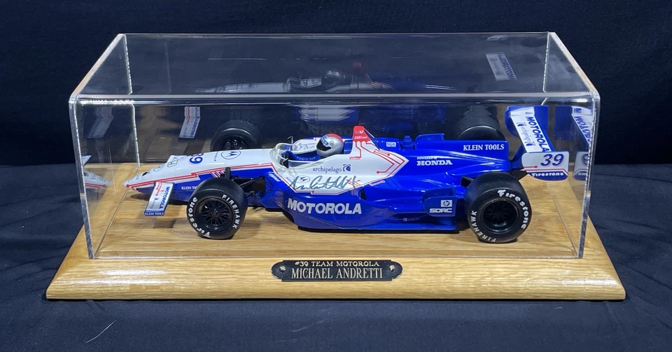 Michael Andretti ERTL Team Motorola #39  1:18 Scale Autographed - Image 1 of 4