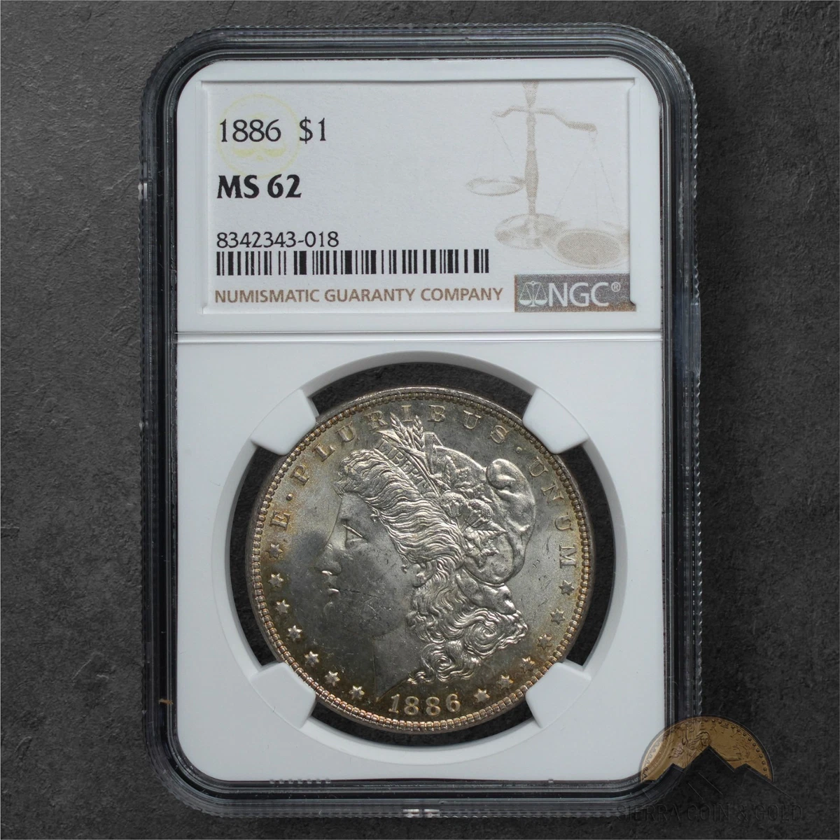 MS 62 Graded 1886 Year Morgan US Dollars (1878-1921) for sale | eBay