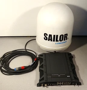 Antena ADU Cobham SAILOR TT‐3050A + TT‐3738A BDU 250 FleetBroadband Terminal - Imagen 1 de 16
