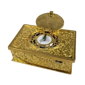 Adornos de pájaro cantor autómata en relieve 3D estilo arte europeo vintage - Imagen 1 de 12