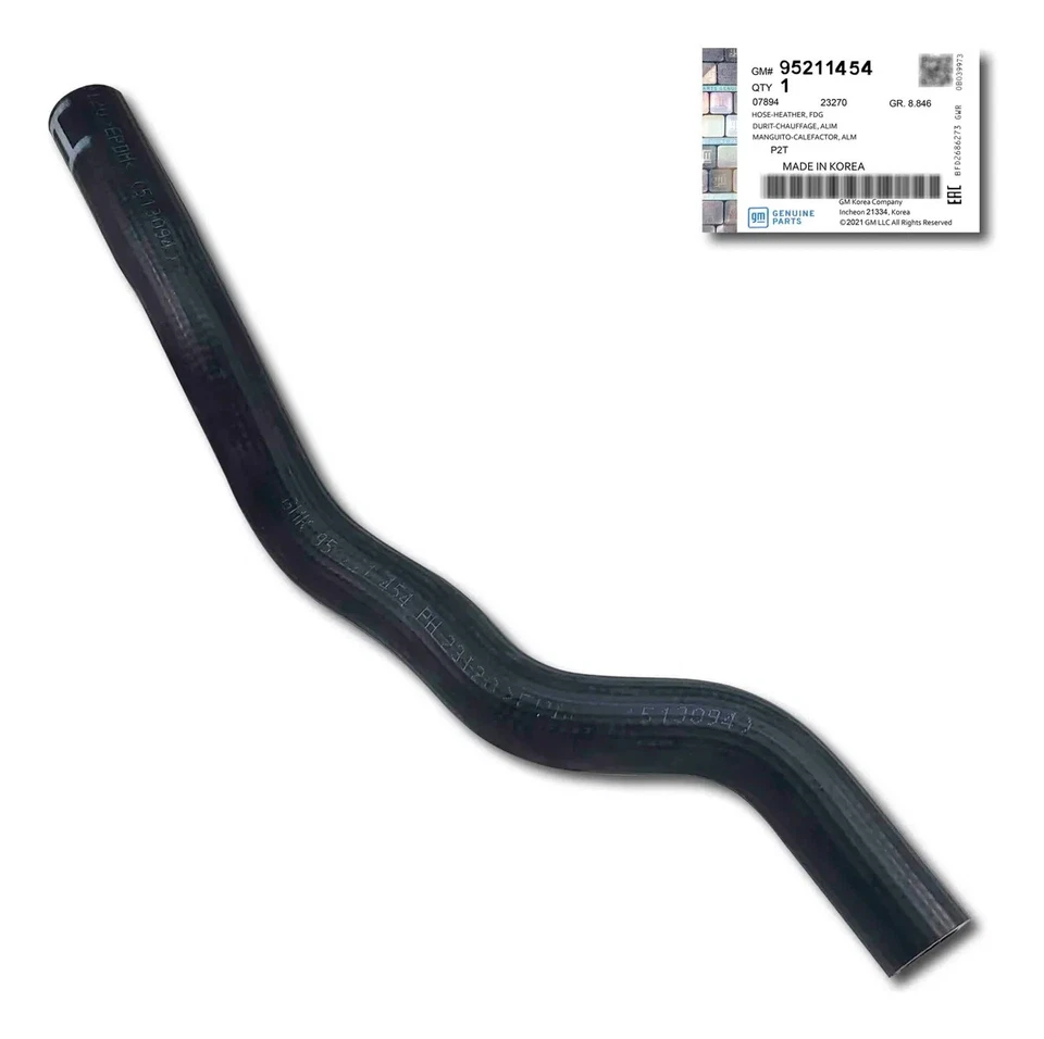 95211454 Manguera de calefacción GENUINA para Chevy Sedán Chevrolet Aveo Pontiac Wave Aveo5 Foto 1 de 1