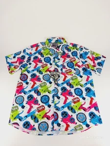 Dixxon Flannel Co Rhythm Section Party Short Sleeve Shirt Mens XL - Picture 1 of 9