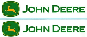 DECAL SET for John Deere Stake Wagon, Adhesive Backed, 7-5/8" x 1-7/16"  JP122 - Picture 1 of 4