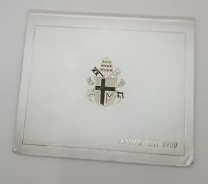 1999 Vatican Italy Complete Set Unc. Coins John Paul II in Official Box #501 - Picture 1 of 7
