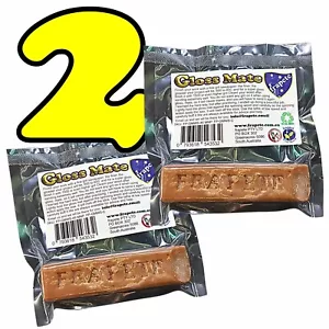 2 frapete Gloss Mate Carnauba Wax Sticks Wood turning Wax High Gloss 90 Grams - Picture 1 of 11