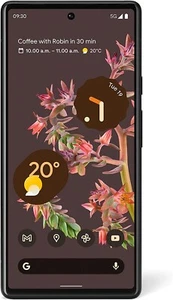 GOOGLE PIXEL 6 5G 6.4" FACTORY UNLOCKED STORMY BLACK 128GB  - Afbeelding 1 van 5