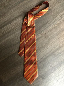 Xing Yuan Tie Orange With Stripes  - Picture 1 of 3