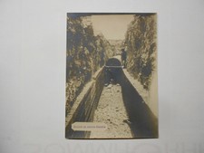 CARTOLINA PUGLIA BARI CORATO SCAVO IN ROCCIA ANIMATA FOTOGRAFIA