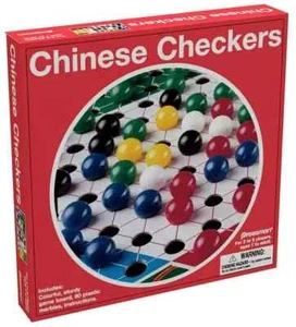 Chinese Checkers - Classic Game of Strategy for 2-6 Players -Pressman Toys Brand - Picture 1 of 1