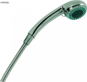 Sabichi 3 Funktion Duschkopf und Schlauch Chrom Badezimmer Zubehör Zuhause Neu - Bild 1 von 1