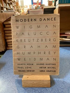 VIRGINIA STEWART Modern Dance pb Merle Armitage 1935 rare - Bild 1 von 9