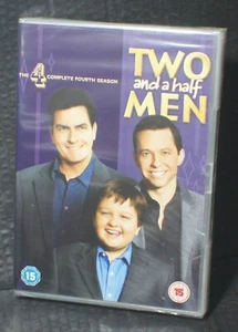 Two and a half Men season 4 dvd Run time 479 min approx Brand new foil P&P Free - Picture 1 of 1