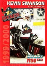 1999-00 Kelowna Rockets #25 Kevin Swanson