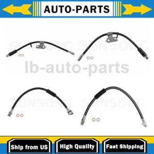 Sunsong Brake Hose Line Front Rear 4x For Ford Expedition 5.4L 2007-2012 - Picture 1 of 12